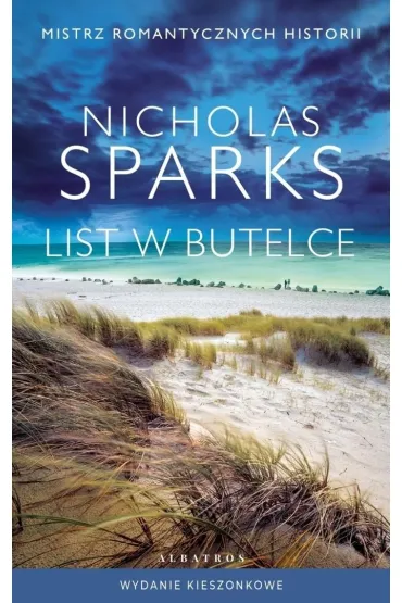 List w butelce pocket - Nicholas Sparks