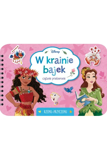 Czytanki przebieranki. Rzepki-przyczepki. W krainie bajek. Disney - Monika Kiersnowska