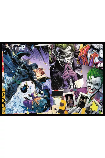 Puzzle 4x250 Batman w akcji TREFL