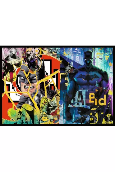 Puzzle 4x250 Batman w akcji TREFL