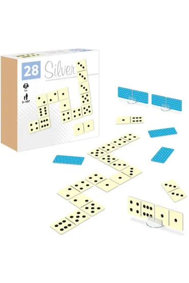Domino kropki Silver ALEX