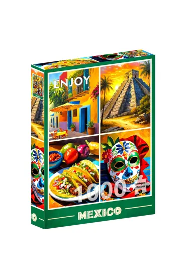 Puzzle 1000 Meksyk Enjoy