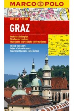 Graz. Mapa miasta 1:15 000