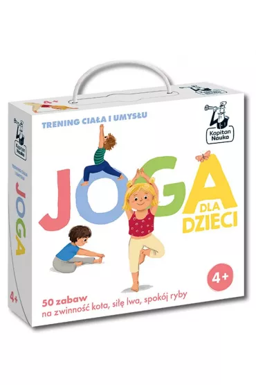 Joga dla dzieci. Trening cia�a i umys�u. Kapitan Nauka - Wo�niak Anka, Karolina �bikowska