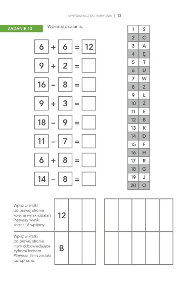 Matematyczne karty pracy dla uczni�w ze specjalnymi potrzebami edukacyjnymi cz�� 2 - Kazimierz S�upek
