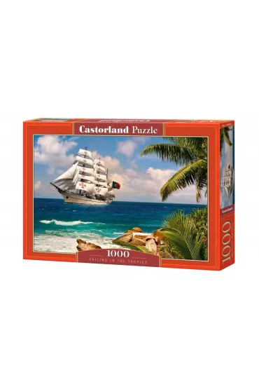 Puzzle 1000 el. Rejs w tropikach Castorland