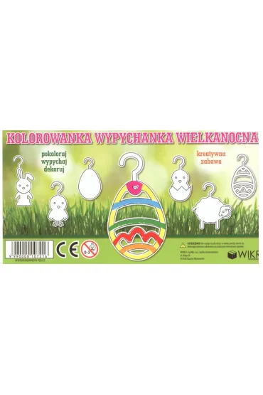 Kolorowanka wypychanka. Wielkanocna kreatywna zabawa