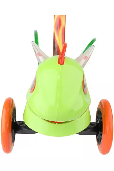 PROMO Hulajnoga tr�jko�owa 3D Smok / Dragon Scooter Globix