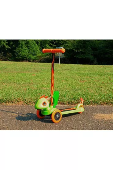 PROMO Hulajnoga tr�jko�owa 3D Smok / Dragon Scooter Globix