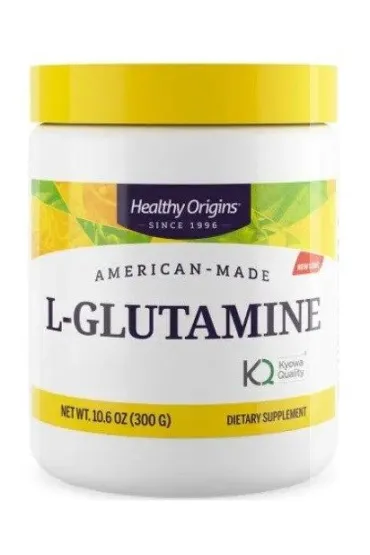 Healthy Origins L-Glutamine Powder - L-glutamina suplement diety 600 g