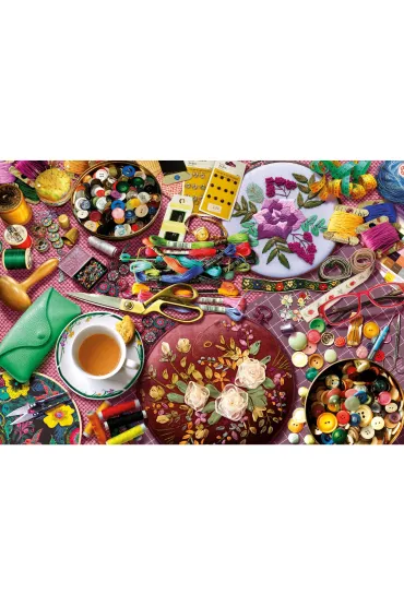 Puzzle 2000 el. St� do szycia Educa