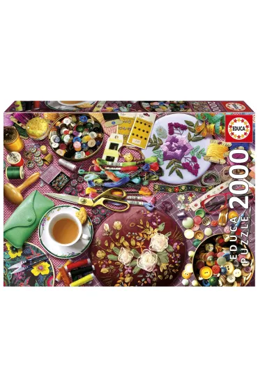 Puzzle 2000 el. St� do szycia Educa
