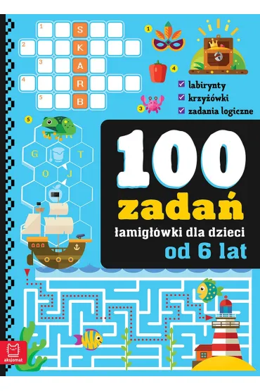 100 zada� - �amig��wki dla dzieci od 6 lat - Bogus�aw Michalec