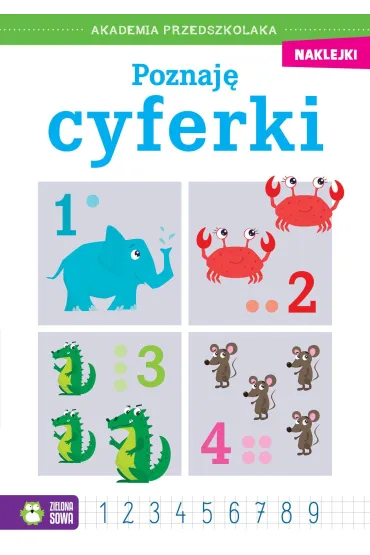 KSIAZECZKA EDUK 165X235 POZNAJE CYFERKI NAKL ZS