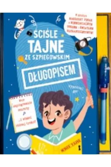 Sekretnik dla ch�opc�w ze szpiegowskim d�ugopisem