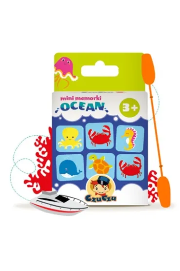 MINI MEMORKI OCEAN-CZUCZU Bright Junior Media