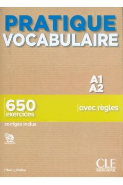 Pratique Vocabulaire. Niveau A1-A2. Livre + Corrigs