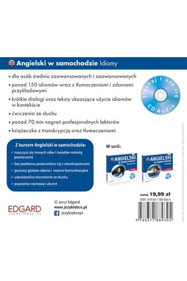 Audiobook Angielski w samochodzie Idiomy CD