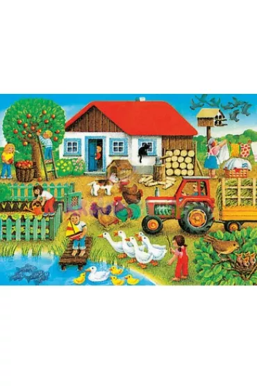 Puzzle ramkowe 15 el. Gospodarstwo Ravensburger