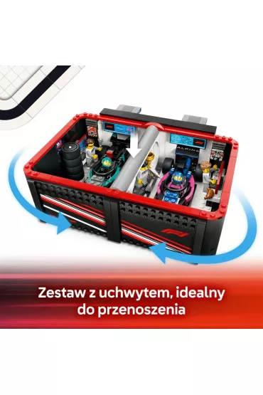 LEGO City F1® Gara i bolidy Mercedes-AMG i Alpine 60444