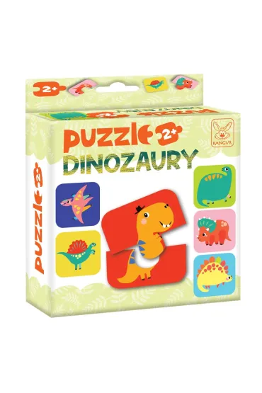 Puzzle Dinozaury 2+ Kangur