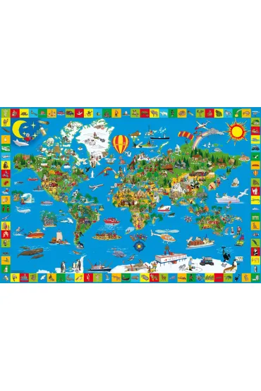 Puzzle 200 el. Tw�j niesamowity �wiat Schmidt