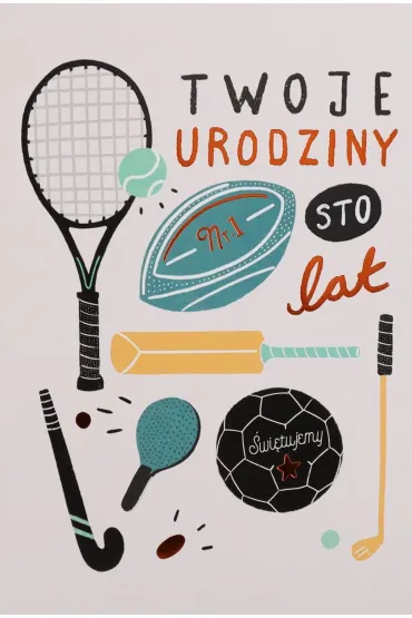 Karnet okazjonalny B6 z kopert� Urodziny M�czyzna PAN DRAGON HM200-3023