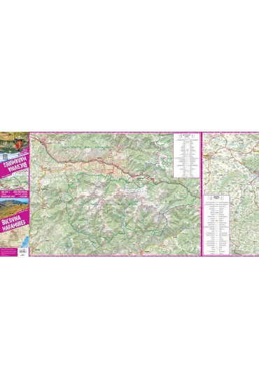 Bucovina Maramures adventure map 1:250 000 laminat 2024