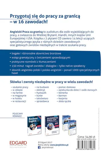 Angielski. Praca za granic�