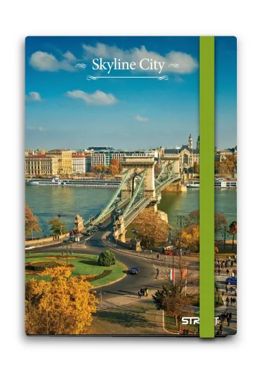 Eurocom Notes A6 na gumk� Skyline City