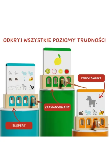 Logiczne �amig��wki, gra edukacyjna, poziom ekspert Top Bright