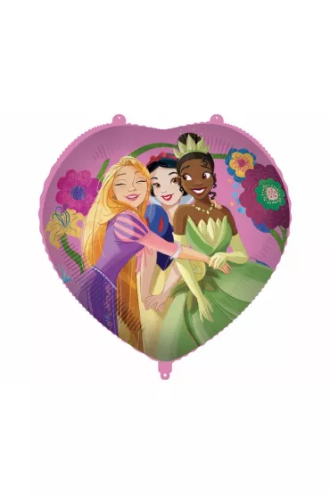 Procos Balon foliowy Serce Princess Live Your Story 46cm