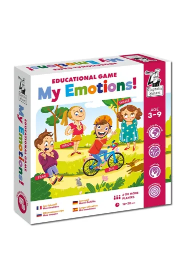 Captain Smart. My Emotions! Educational game