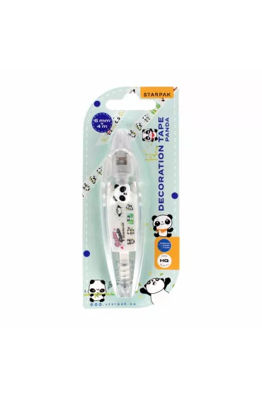 Ta�ma dekoracyjna Panda STARPAK 529941 6mm x 4m