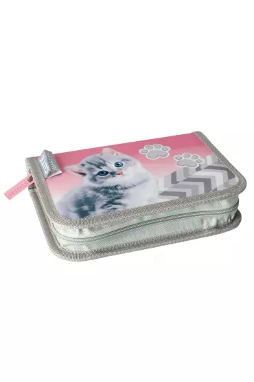 Starpak Pi�rnik z dwiema klapkami bez wyposa�enia Kitty Pink 469356