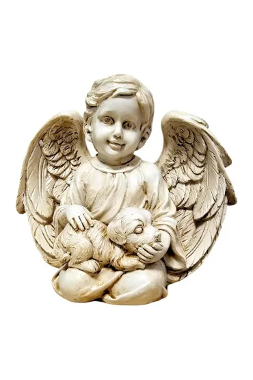 Figura Anio� skrzyd�a piesek 18cm