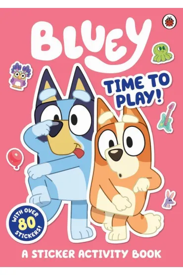 Bluey Time to Play Sticker Activity wer. angielska
