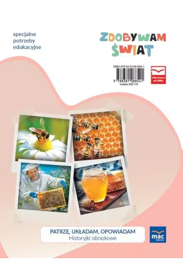 Zdobywam �wiat. Patrz�, uk�adam, opowiadam. Historyjki obrazkowe - Justyna Hadry�
