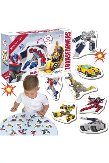 Maksik Transformers - zestaw magnes�w