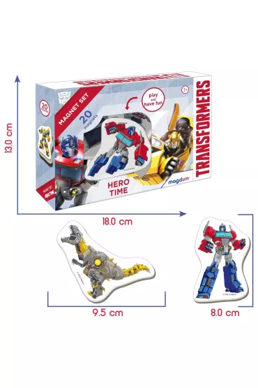 Maksik Transformers - zestaw magnes�w