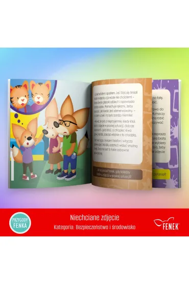 Niechciane zdj�cie. Bezpiecze�stwo w sieci. Przygody Fenka