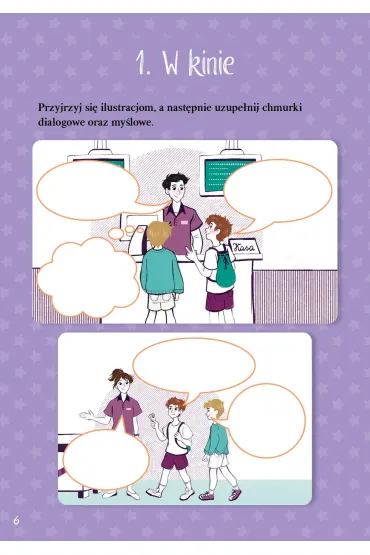 Komiks spo�eczny 3 Jak si� zachowa� w r�nych miejscach? Nowe historyjki w formie �wicze� rozwijaj�cych umiej�tno�ci spo�eczne - Anna  Jarosz-Bili�ska