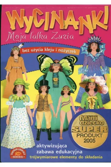 Wycinanki. Moja lalka Zuzia - Maria Szarf