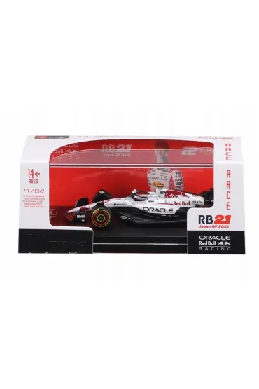 F1 Oracle Red Bull Racing RB21 2025 Tsunoda 1:64 Bburago