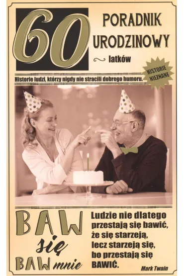 AbCard Kartka okoliczno�ciowa Urodziny 60