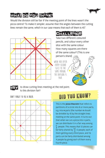 A mathematical pizza wyd. w j�zyku angielskim - Anna Ludwicka