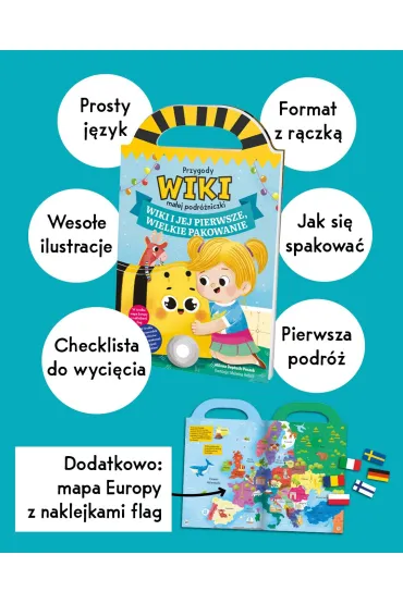 Przygody Wiki, ma�ej podr�niczki. Wiki i jej pierwsze, wielkie pakowanie - Milena  Deptuch-Peszek