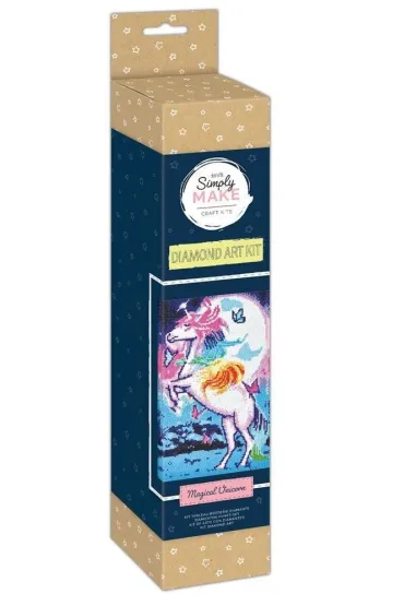 Dalprint Haft diamentowy - Magical Unicorn 48x36cm