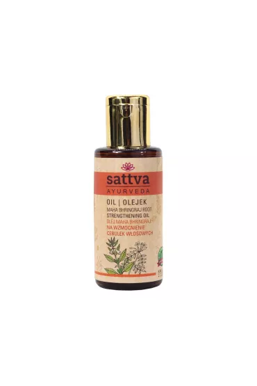 Sattva Ayurveda Maha Bhringraj Strengthening Oil olejek na wzmocnienie cebulek w�osowych 100 ml