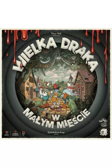 Wielka draka w ma�ym mie�cie Lucky Duck Games Polska - Rachel  Rusk, Stephen Louis, Tony  Mayer